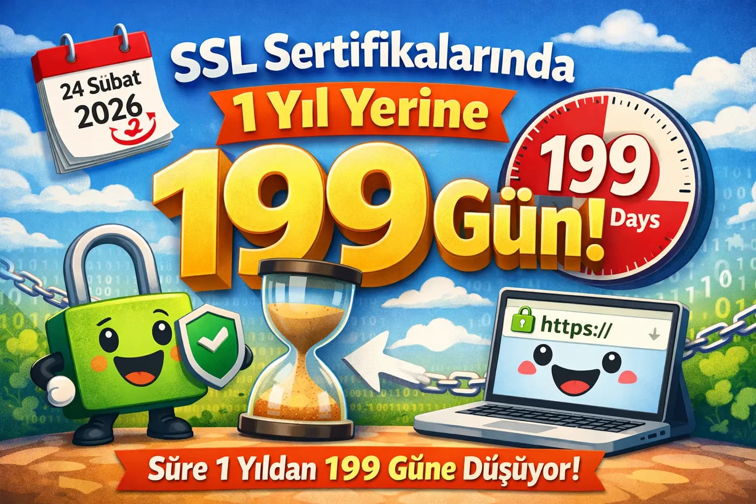 SSL Sertifikası Geçerlilik Süresi Kısalıyor: 2026 Sonrası Ne Yapmalısınız?